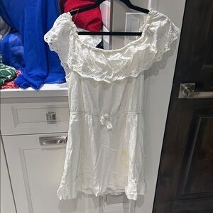 Art Class White Midi Dress(Ships from OR)